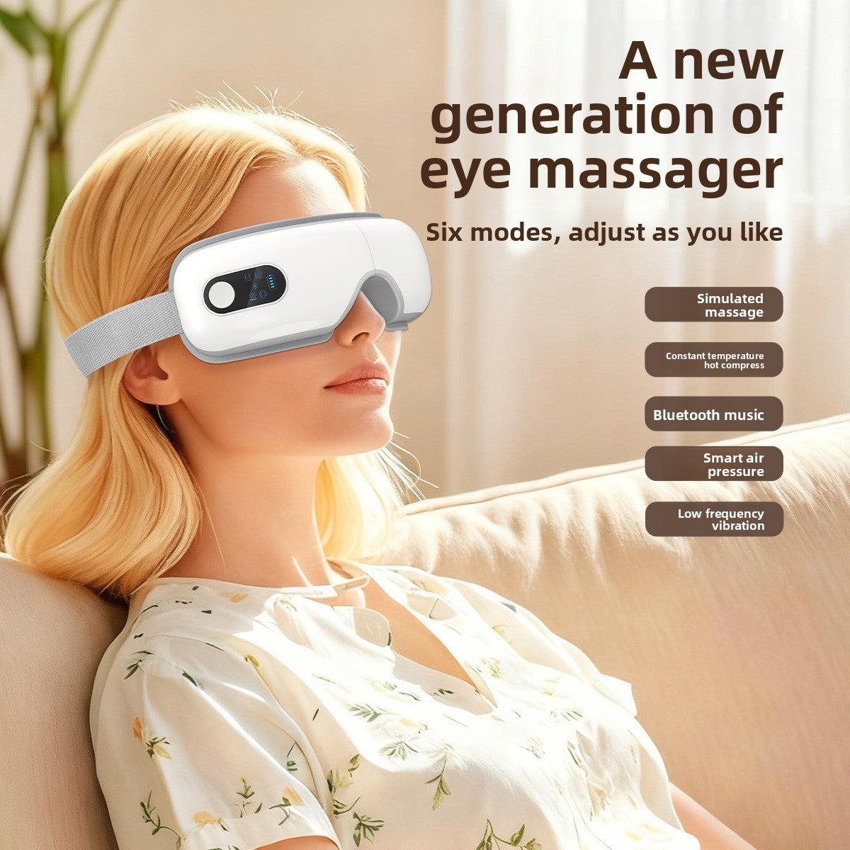 Smart eye massager