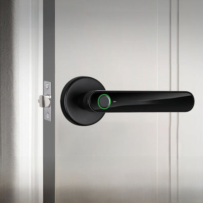 Smart Fingerprint Door Lock with Bluetooth and Key Access