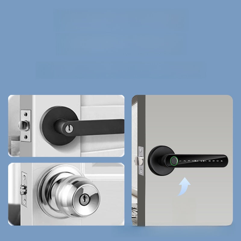 Smart Fingerprint Door Lock with Bluetooth and Key Access