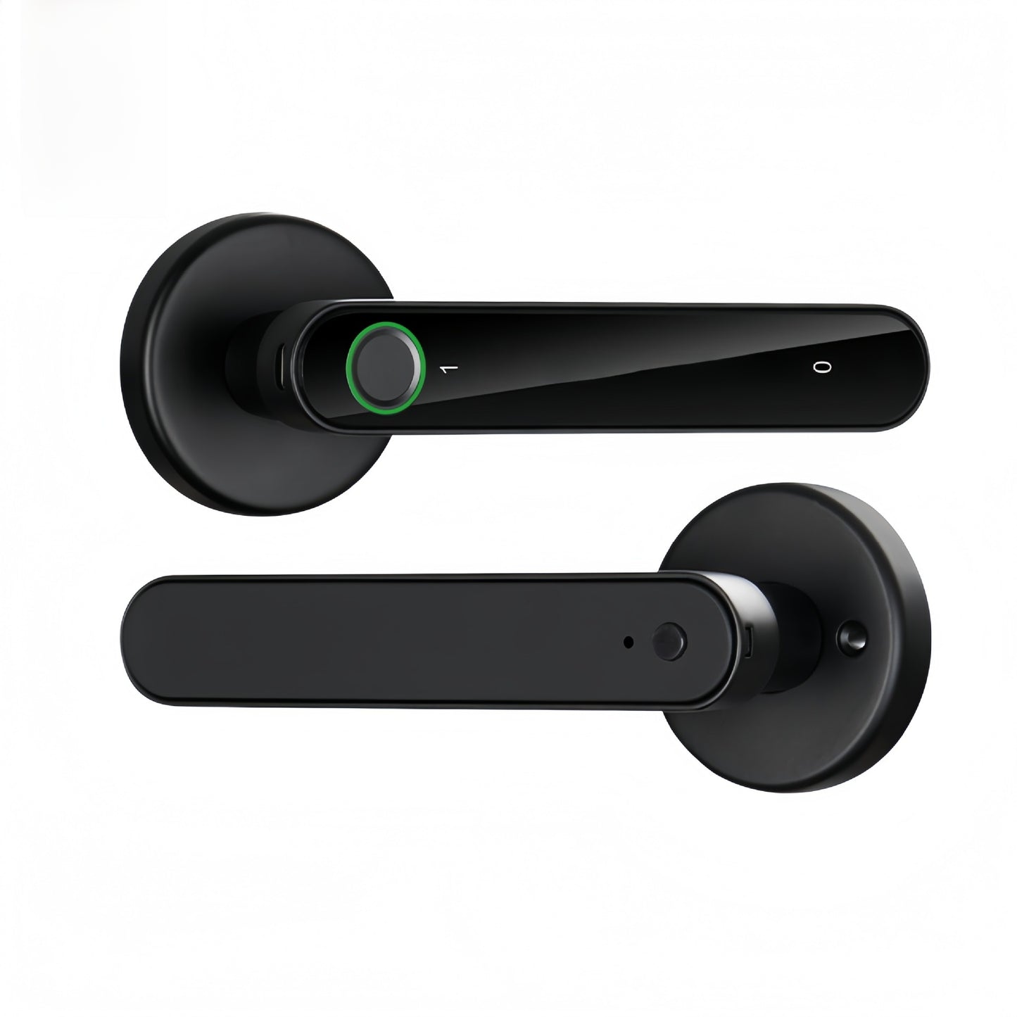 Smart Fingerprint Door Lock with Bluetooth and Key Access