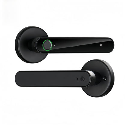 Smart Fingerprint Door Lock with Bluetooth and Key Access