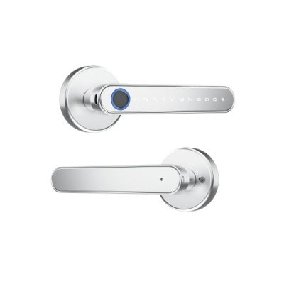 Smart Fingerprint Door Lock with Bluetooth and Key Access