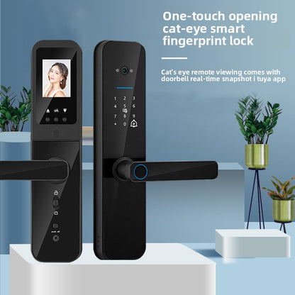 Smart Fingerprint Door Lock with Camera