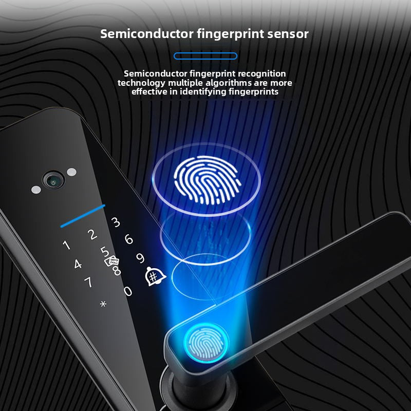 Smart Fingerprint Door Lock with Camera