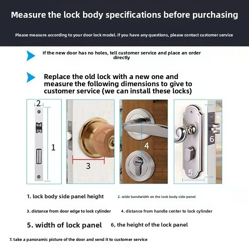 Smart Fingerprint Door Lock with WiFi Bluetooth for Wooden Doors