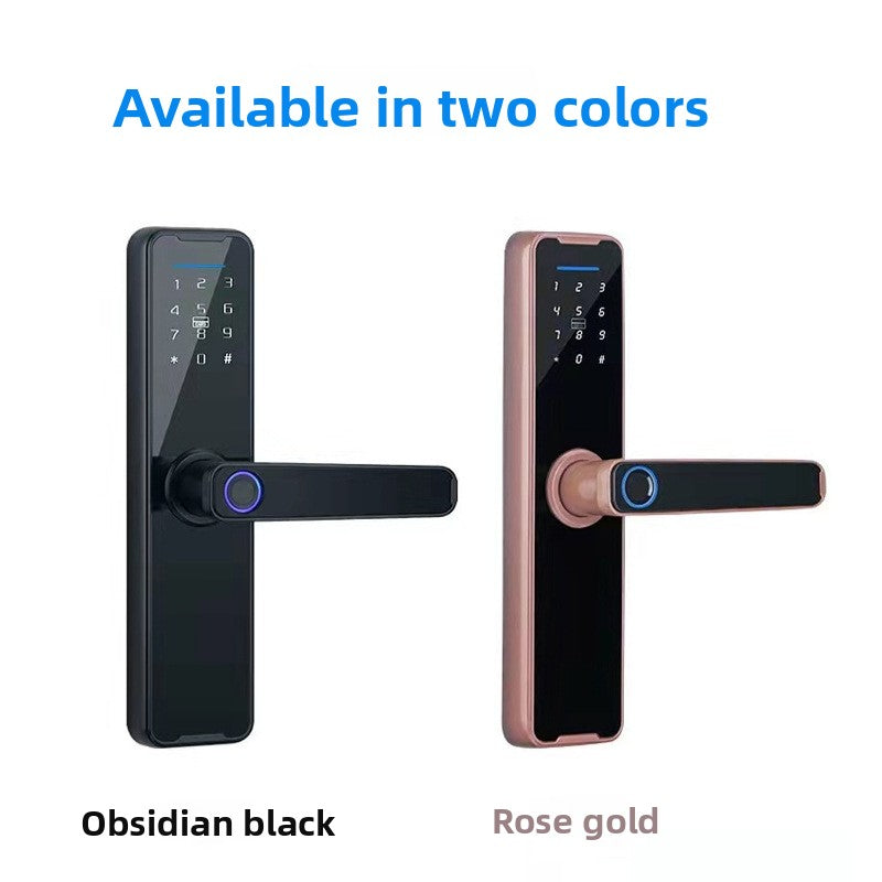 Smart Fingerprint Door Lock with WiFi Bluetooth for Wooden Doors