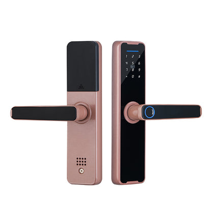 Smart Fingerprint Door Lock with WiFi Bluetooth for Wooden Doors