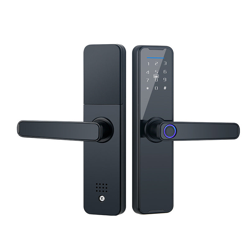 Smart Fingerprint Door Lock with WiFi Bluetooth for Wooden Doors