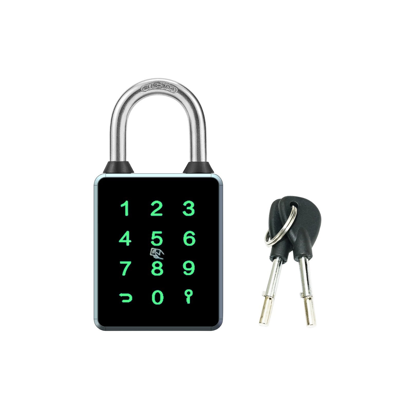 Smart Fingerprint Padlock with Bluetooth App Control