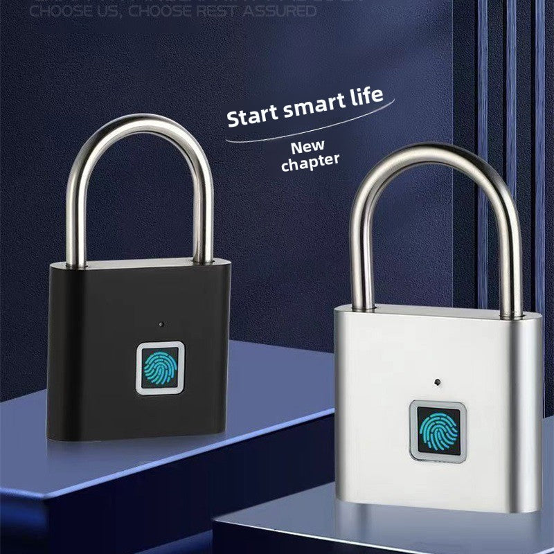 Smart Fingerprint Padlock with Bluetooth App Control