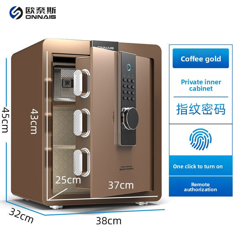Smart Fingerprint WIFI Safe Deposit Box