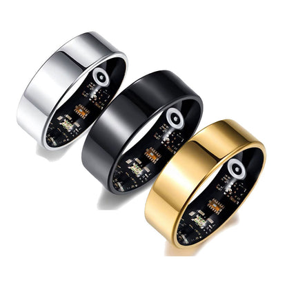 Smart Fitness Ring with Heart Rate Blood Oxygen Tracking