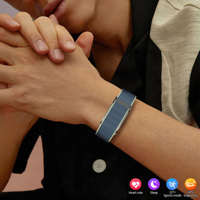 Smart Fitness Watch with Heart Rate Monitor