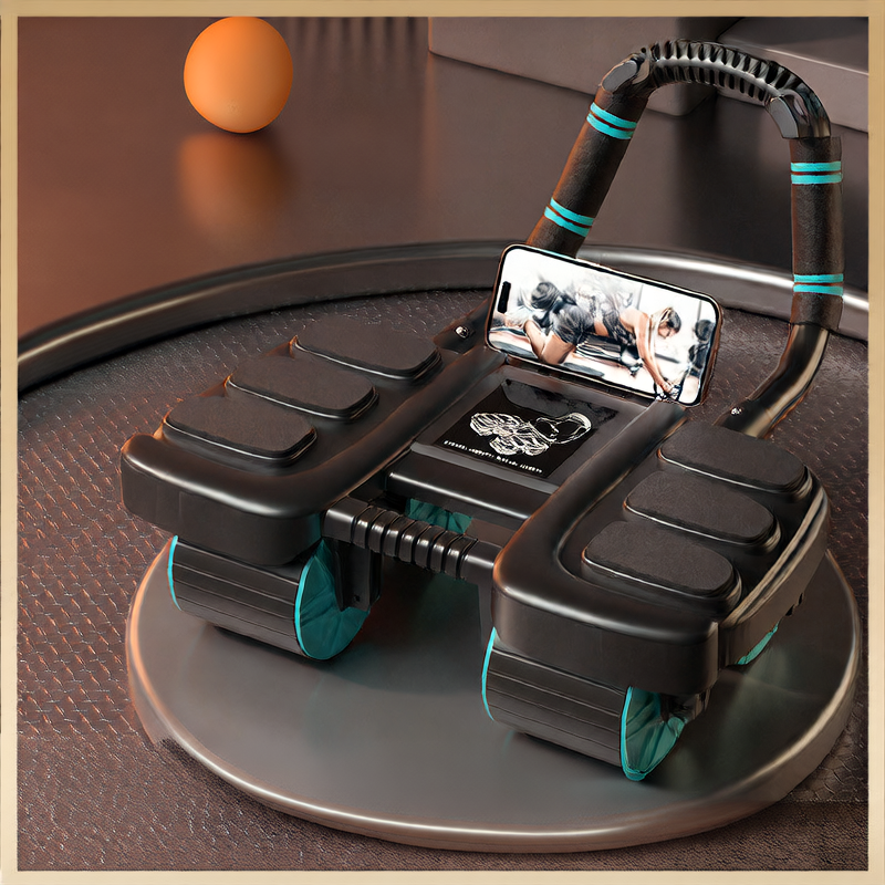 Smart Four-Wheel Ab Roller