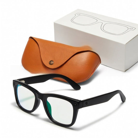 Smart Glasses with Charging Case