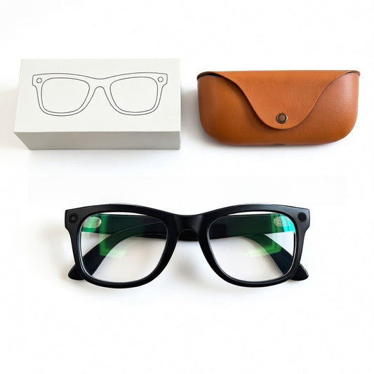 Smart Glasses with Charging Case