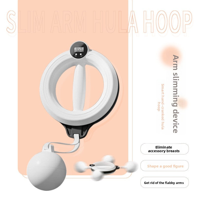 Smart Hand-Cranked Arm Toner with Digital Display