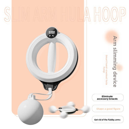 Smart Hand-Cranked Arm Toner with Digital Display