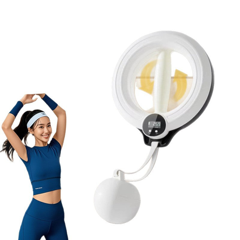 Smart Hand-Cranked Hula Hoop – Qilin Swan Arm Toning Device
