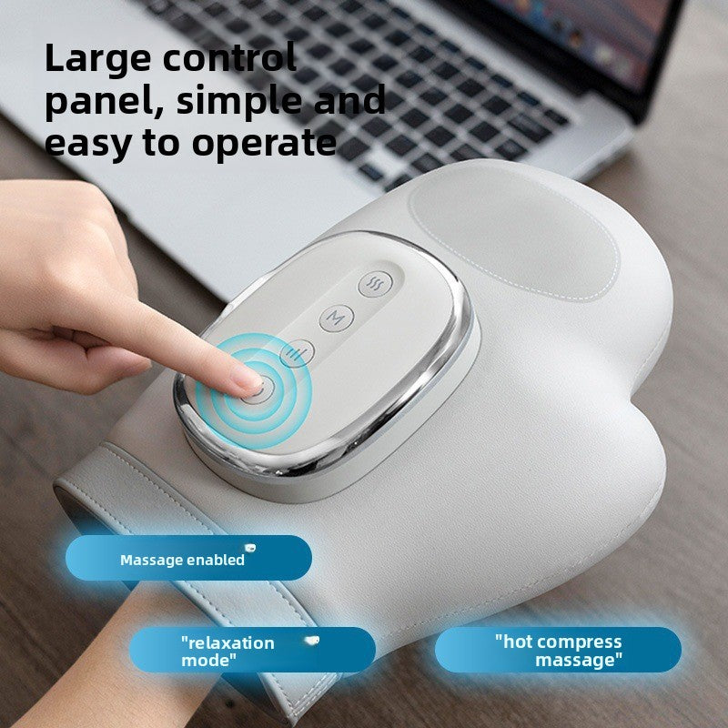 Smart Hand Massager with Heat Therapy and Air Pressure
