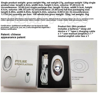 Smart Handheld 15-Level Sleep Aid with Screen Display