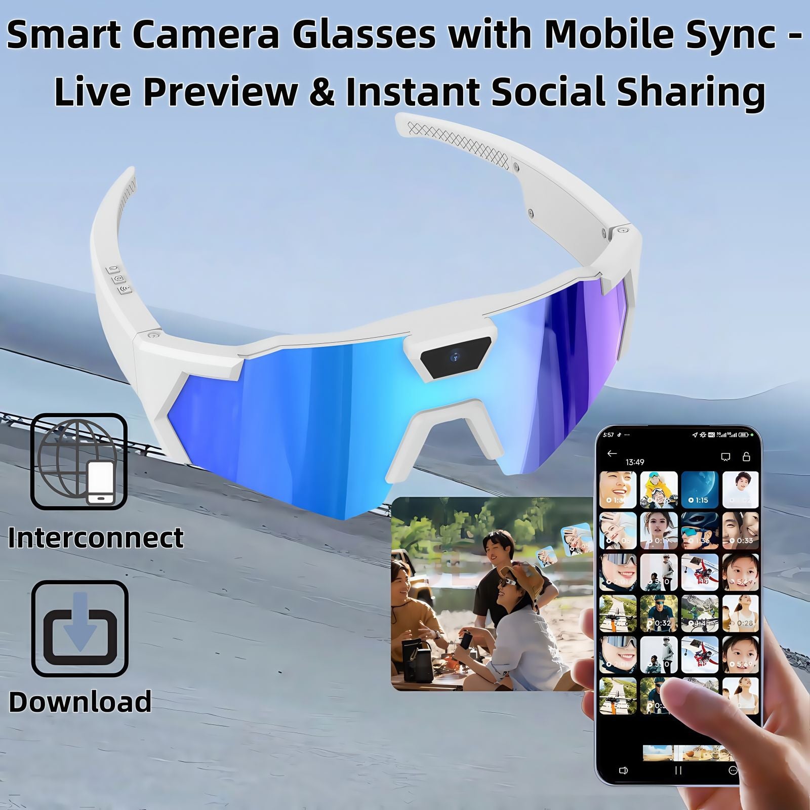 Smart HD Glasses