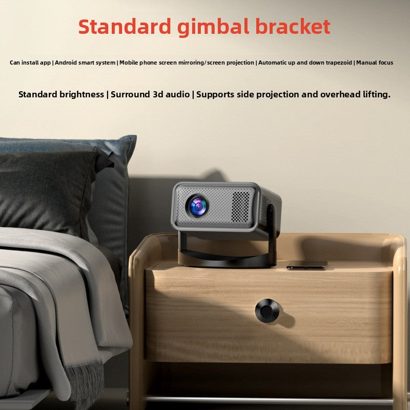Smart HD Home Theater Projector with AI Voice Control