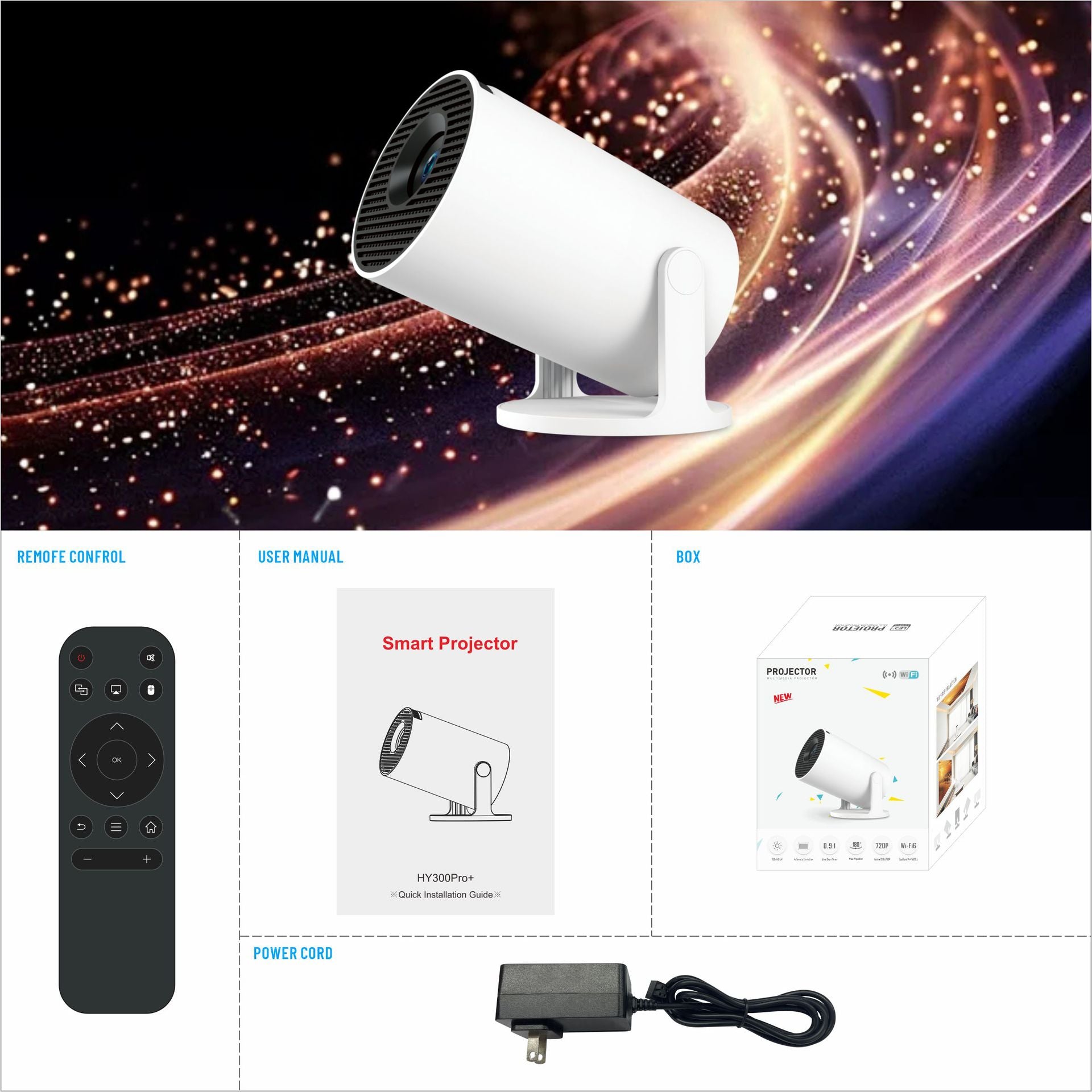 Smart HD Portable Projector