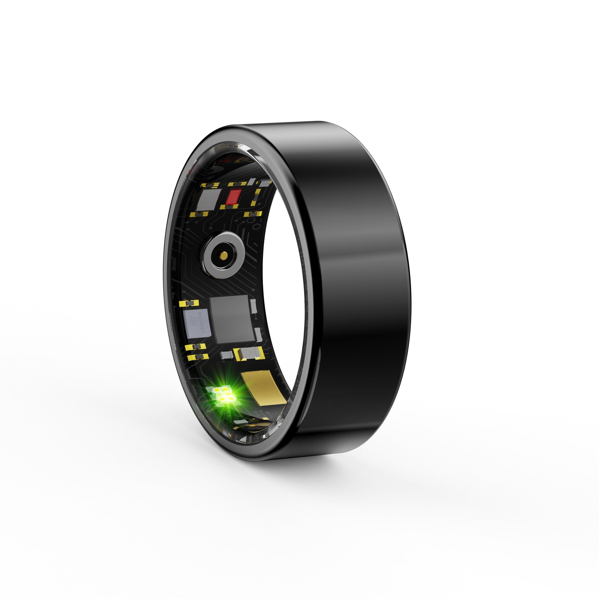 Smart Health Monitoring Ring with Blood Oxygen Tracking