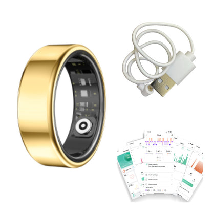 Smart Health Monitoring Ring with Blood Oxygen Tracking