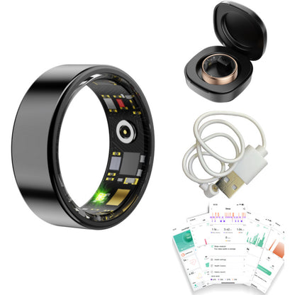 Smart Health Monitoring Ring with Blood Oxygen Tracking
