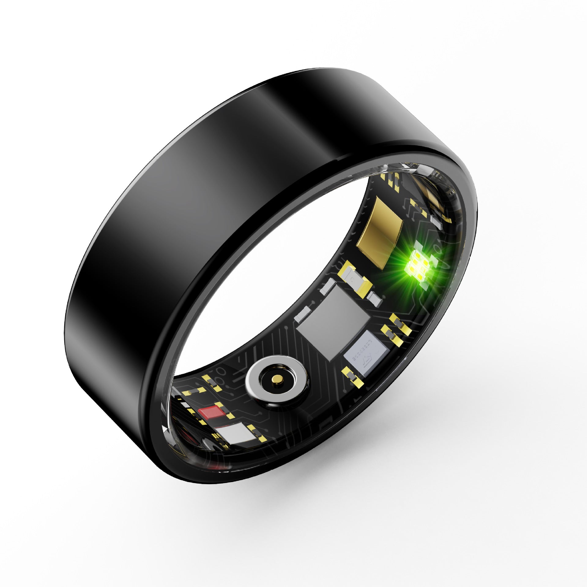 Smart Health Monitoring Ring with Blood Oxygen Tracking