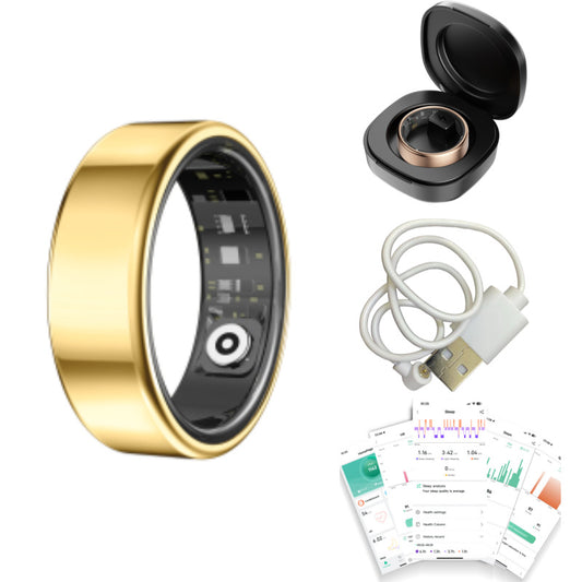 Smart Health Monitoring Ring with Blood Oxygen Tracking