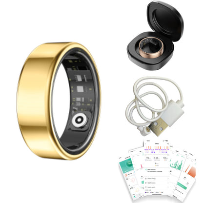 Smart Health Monitoring Ring with Blood Oxygen Tracking