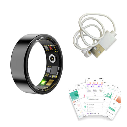 Smart Health Monitoring Ring with Blood Oxygen Tracking
