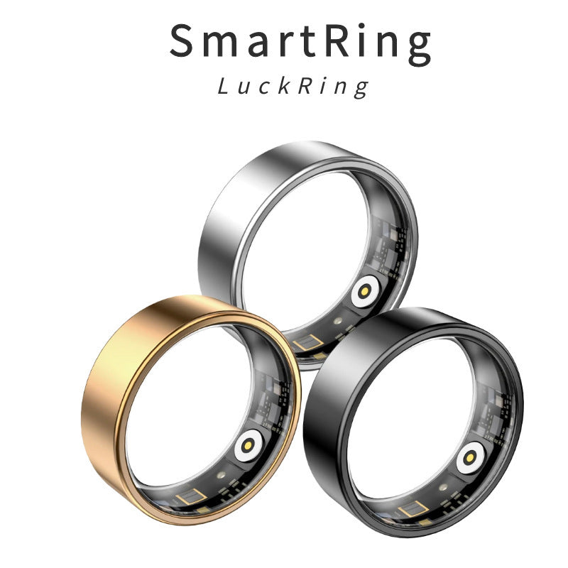 Smart Health Monitoring Ring with Heart Rate and Sleep Tracking