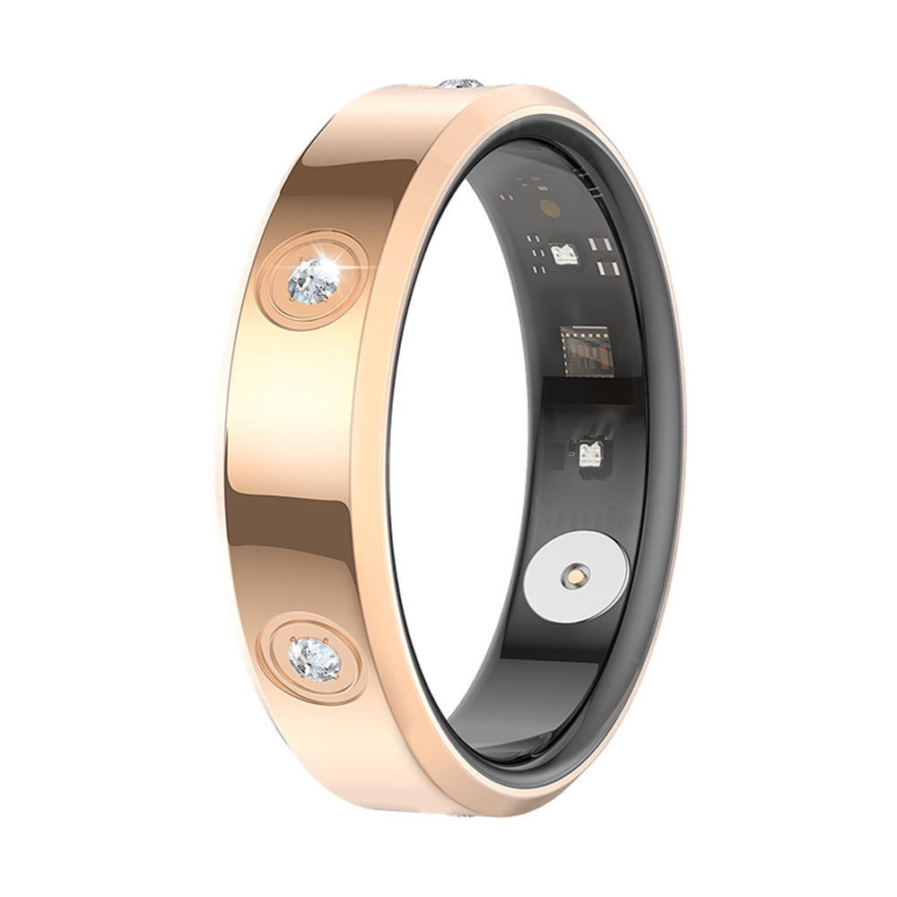 Smart Health Monitoring Ring with Heart Rate Blood Oxygen Sleep Tracking