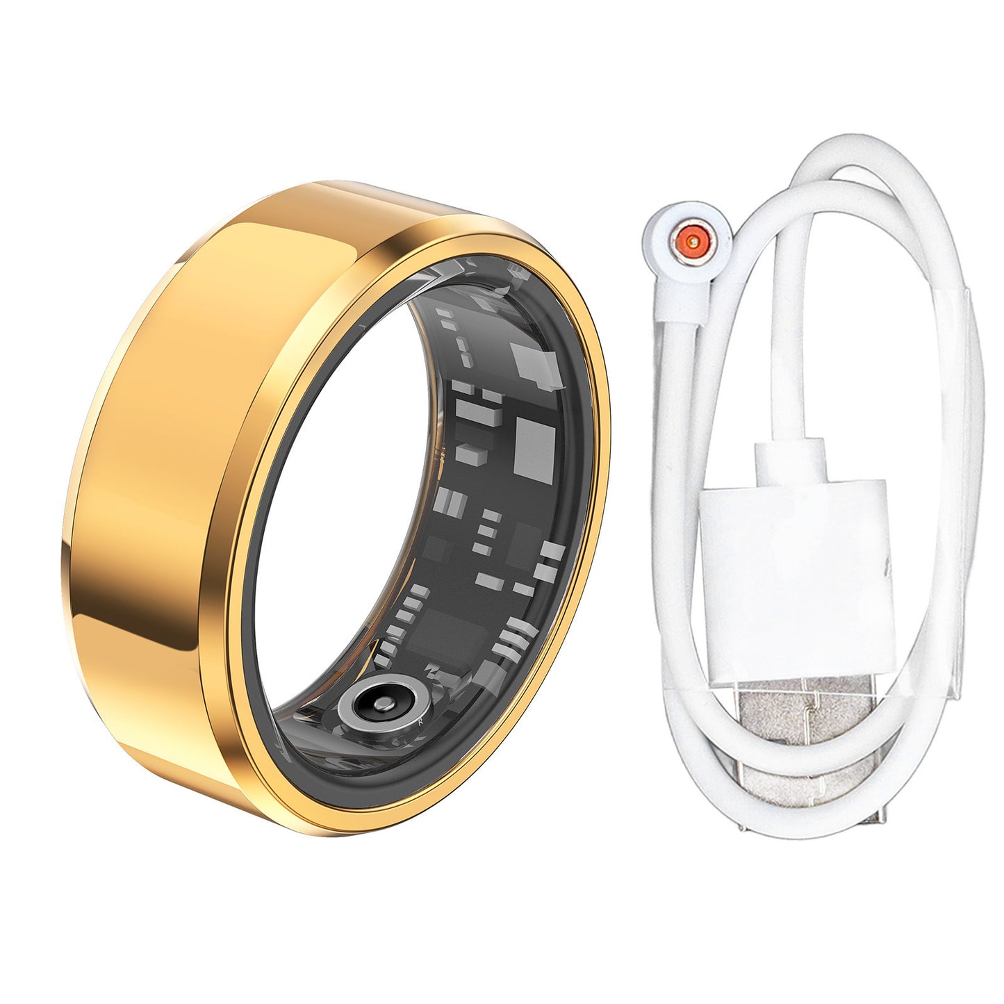 Smart Health Monitoring Ring with Heart Rate Tracking