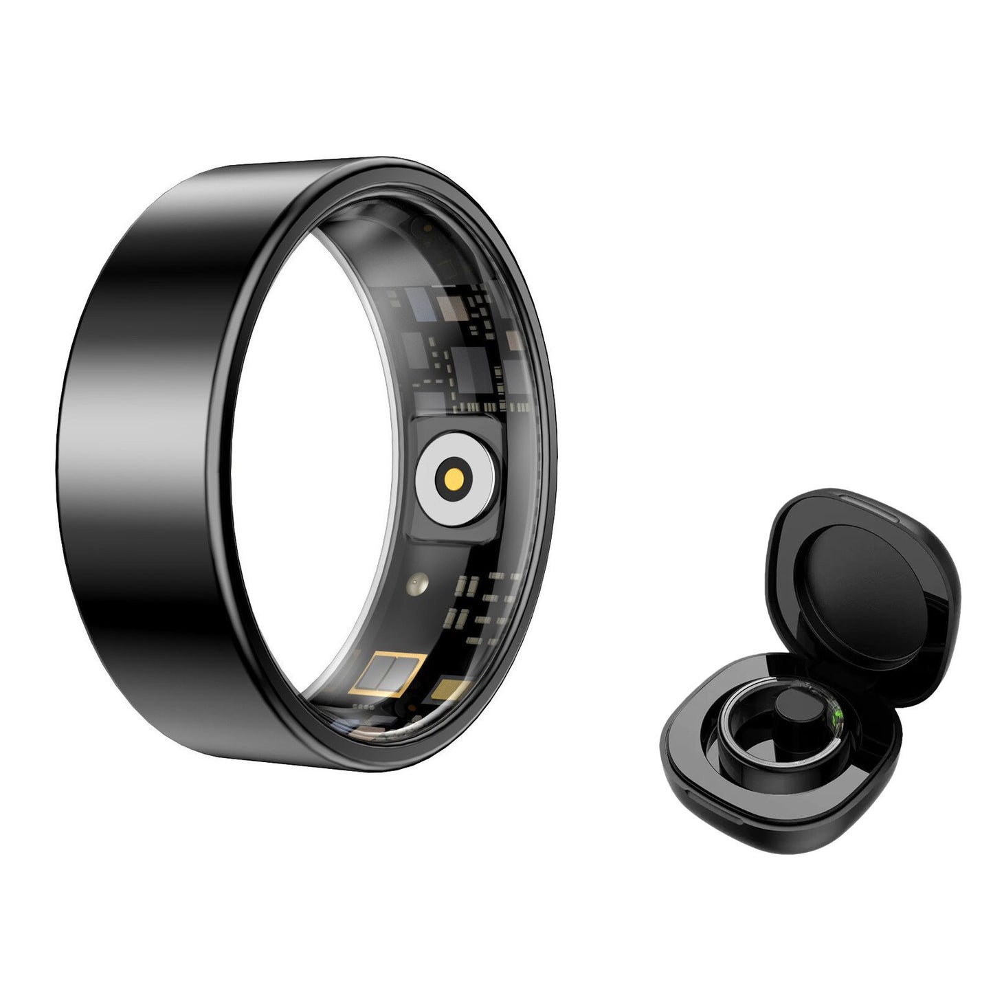 Smart Health Monitoring Ring with Heart Rate Tracking