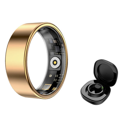 Smart Health Monitoring Ring with Heart Rate Tracking