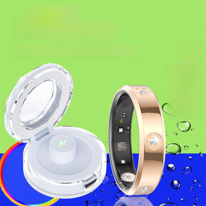 Smart Health Ring Heart Rate Sleep Tracking Fitness Monitor