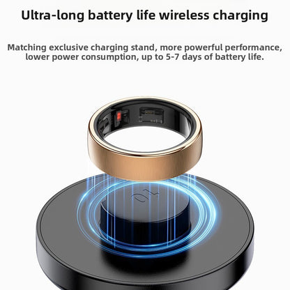 Smart Health Ring with Heart Rate Blood Oxygen Monitoring