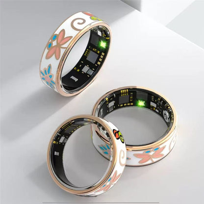 Smart Health Ring with Heart Rate Sleep Monitoring