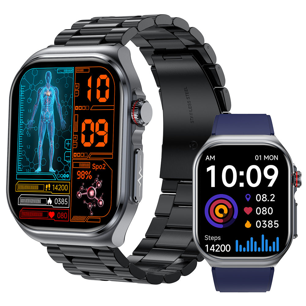 Smart Health Watch with ECG Blood Pressure Monitoring Bluetooth Call