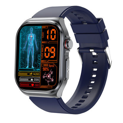 Smart Health Watch with ECG Blood Pressure Monitoring Bluetooth Call