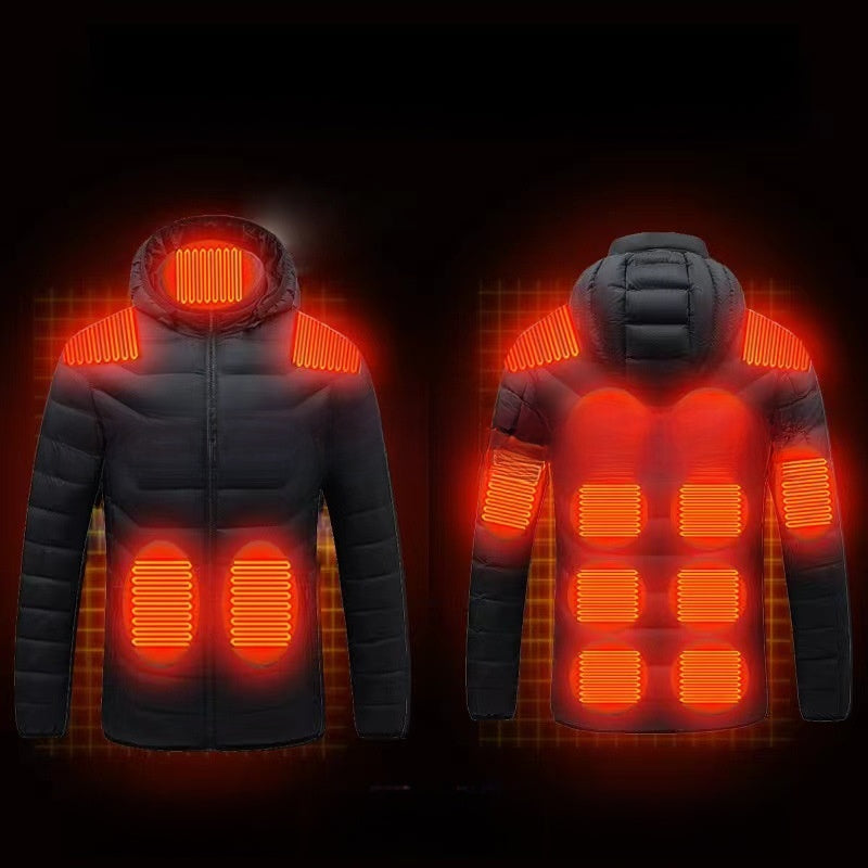 Smart heating and warming clothing