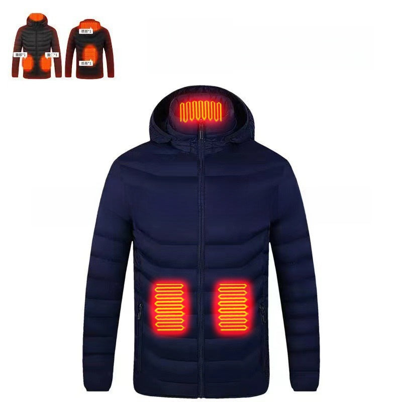 Smart heating and warming clothing