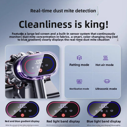 Smart Home Dual Dust Cup Mite Remover