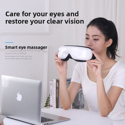 Smart Hot Compress Bluetooth Eye Massager