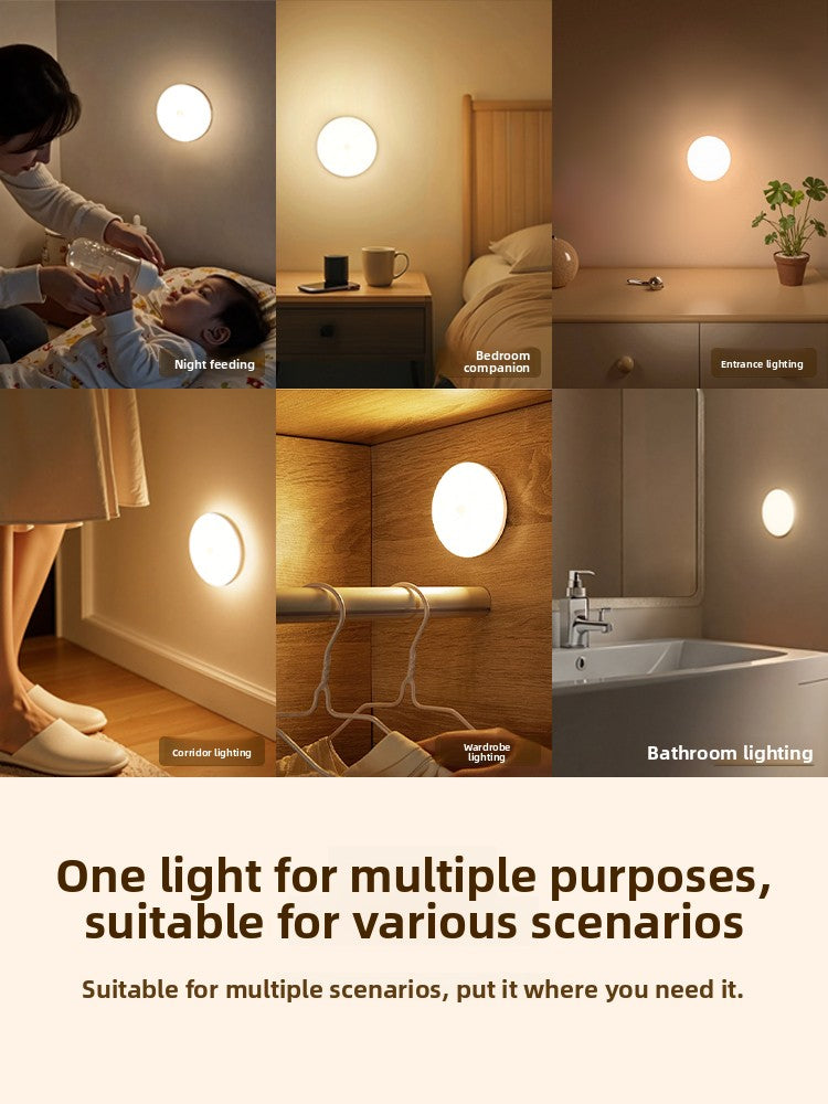 Smart human body sensor light